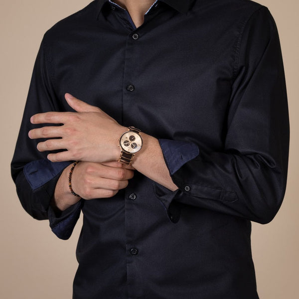 RADO Men's CENTRIX 41mm Quartz Brown & Rose Watch