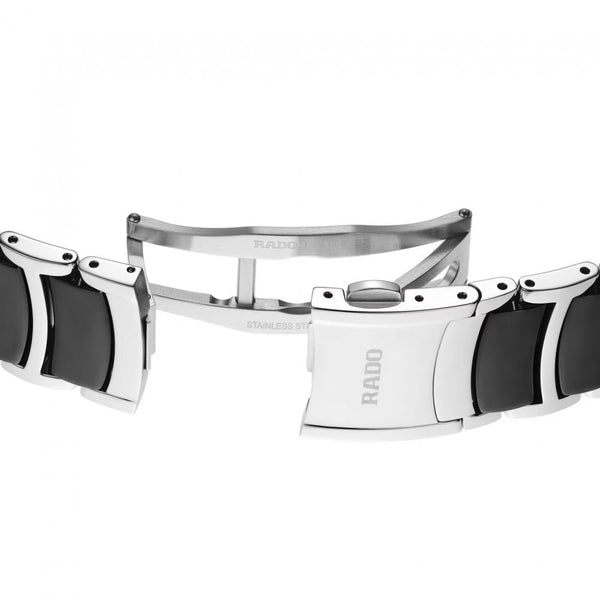 RADO Men's CENTRIX Automatic 39.5mm Black & Silver Watch