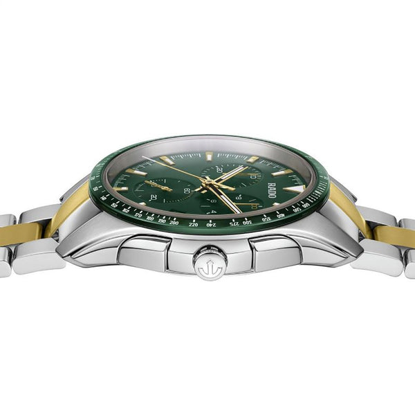 RADO Men's HYPERCHROME Chronograph 45mm Green Dial Watch