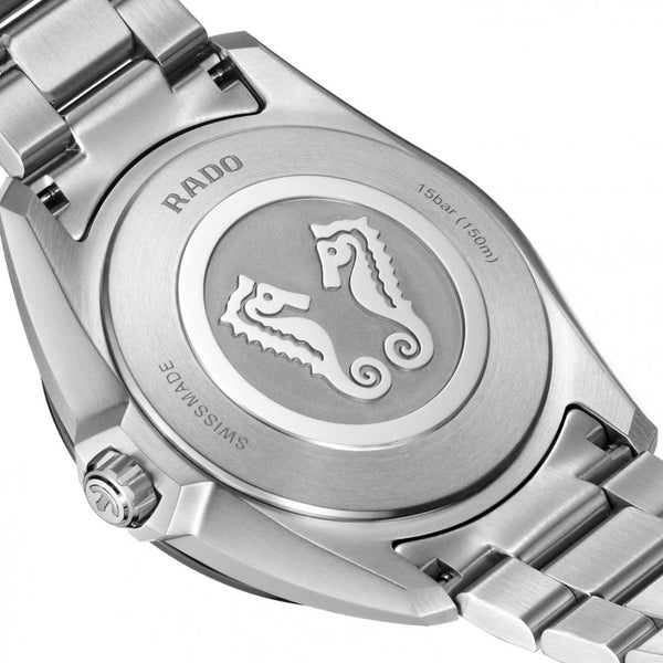 RADO Men's HYPERCHROME Ice Blue Dial Quartz Watch