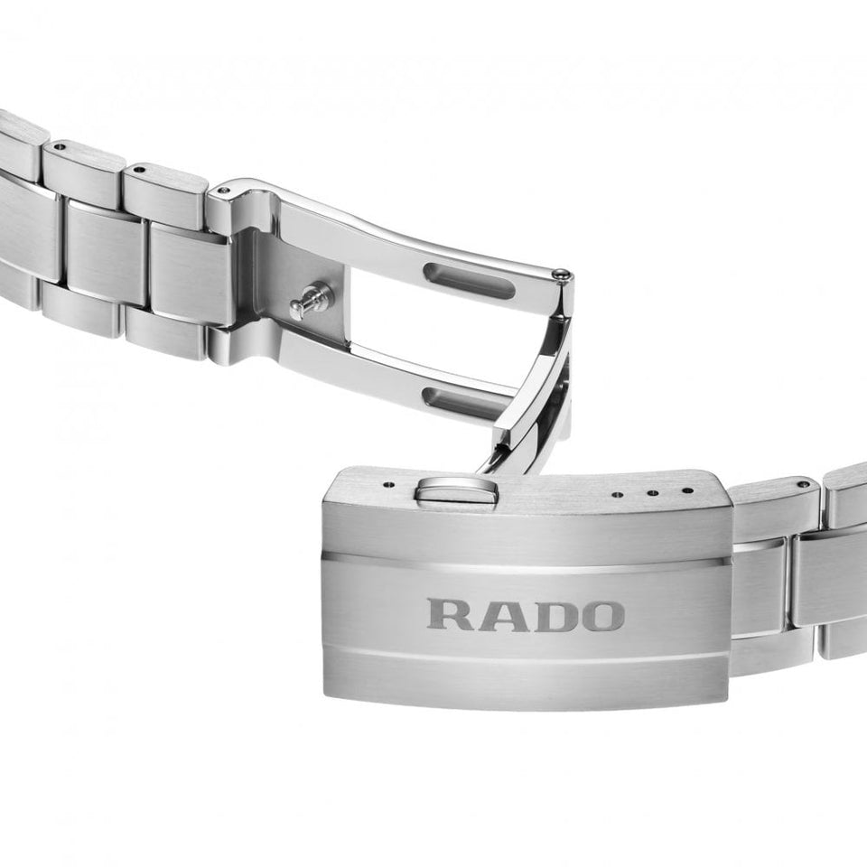RADO Men's HYPERCHROME Ice Blue Dial Quartz Watch