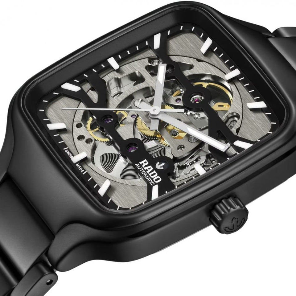 RADO Men's TRUE SQUARE Automatic Skeleton Watch