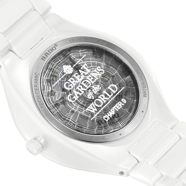 RADO Men's TRUE THINLINE X Great Gardens of the World 40mm Watch