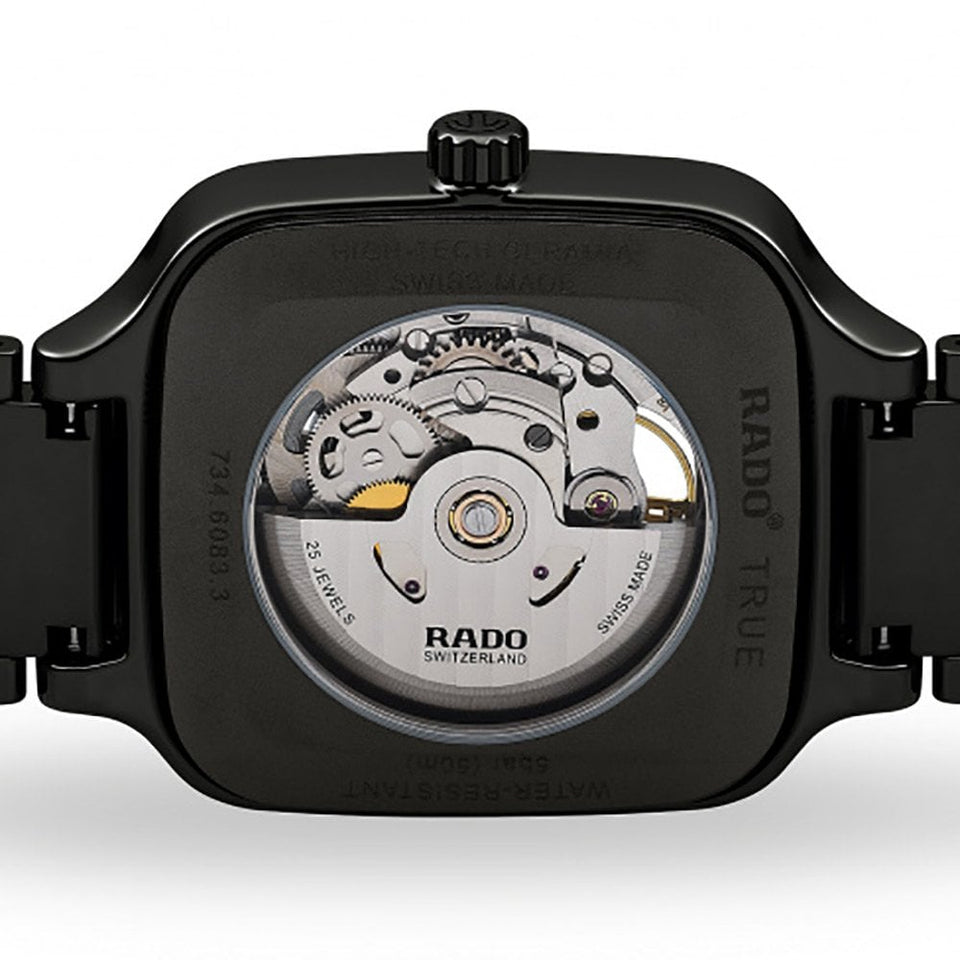 RADO TRUE SQUARE Open Heart Automatic Watch | 38mm