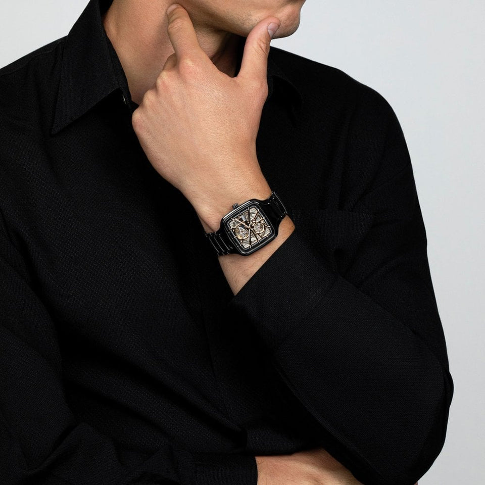 RADO TRUE SQUARE Open Heart Automatic Watch | 38mm