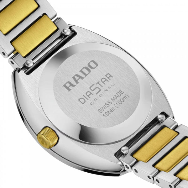 RADO Unisex DIASTAR Original Automatic Two Tone Watch
