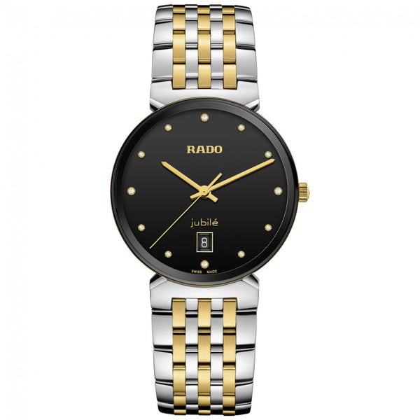 RADO Unisex FLORENCE Diamonds 38mm Two Tone Watch