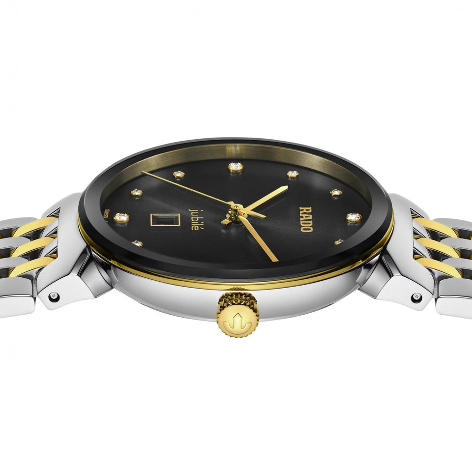 RADO Unisex FLORENCE Diamonds 38mm Two Tone Watch