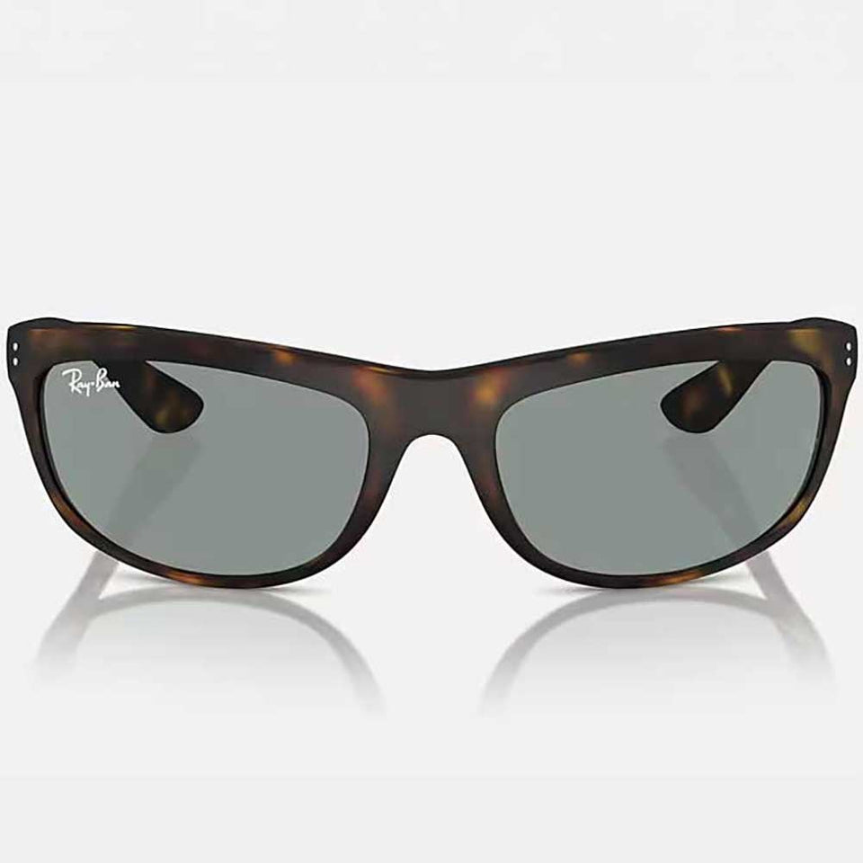 Ray-Ban BALORAMA Matte Havana With Classic Blue Lenses