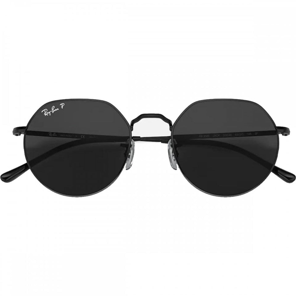 Ray-Ban Jack Polished Black with Classic Black Lenses