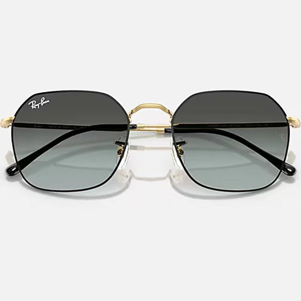 Ray-Ban JIM Polished Black On Arista With Vintage Black & Blue Lenses