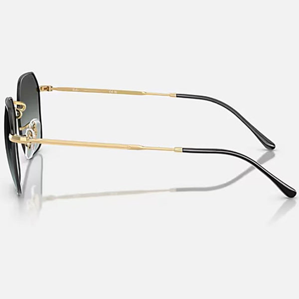 Ray-Ban JIM Polished Black On Arista With Vintage Black & Blue Lenses