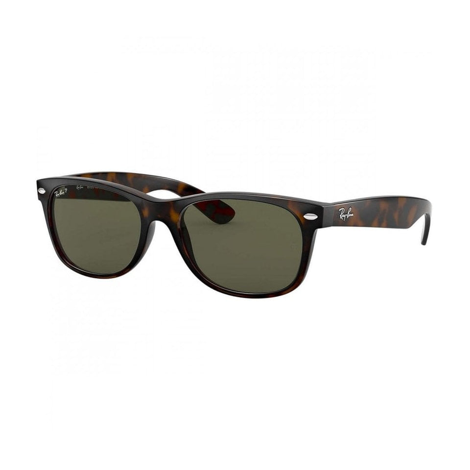 Ray-Ban NEW WAYFARER CLASSIC Polished Tortoise With G-15 Green Lenses
