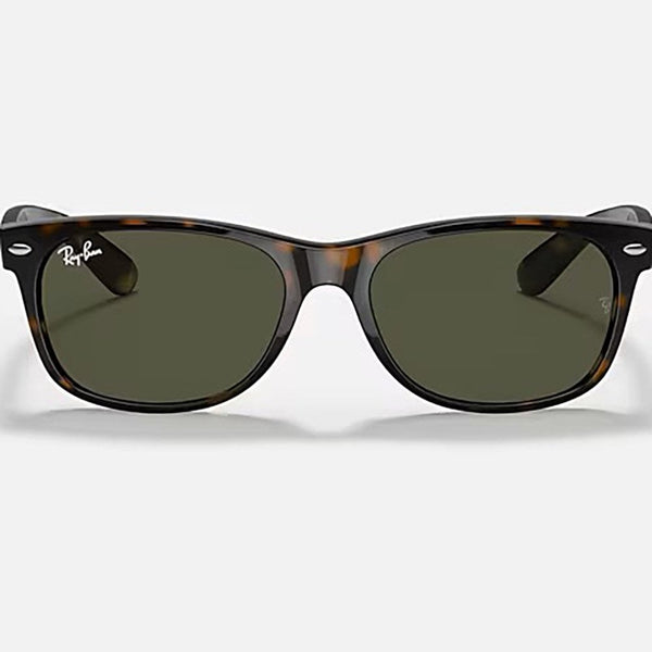 Ray-Ban NEW WAYFARER CLASSIC Polished Tortoise With G-15 Green Lenses
