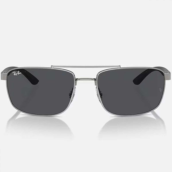 Ray-Ban RB3737 Polished Gunmetal With Classic Dark Grey Lenses