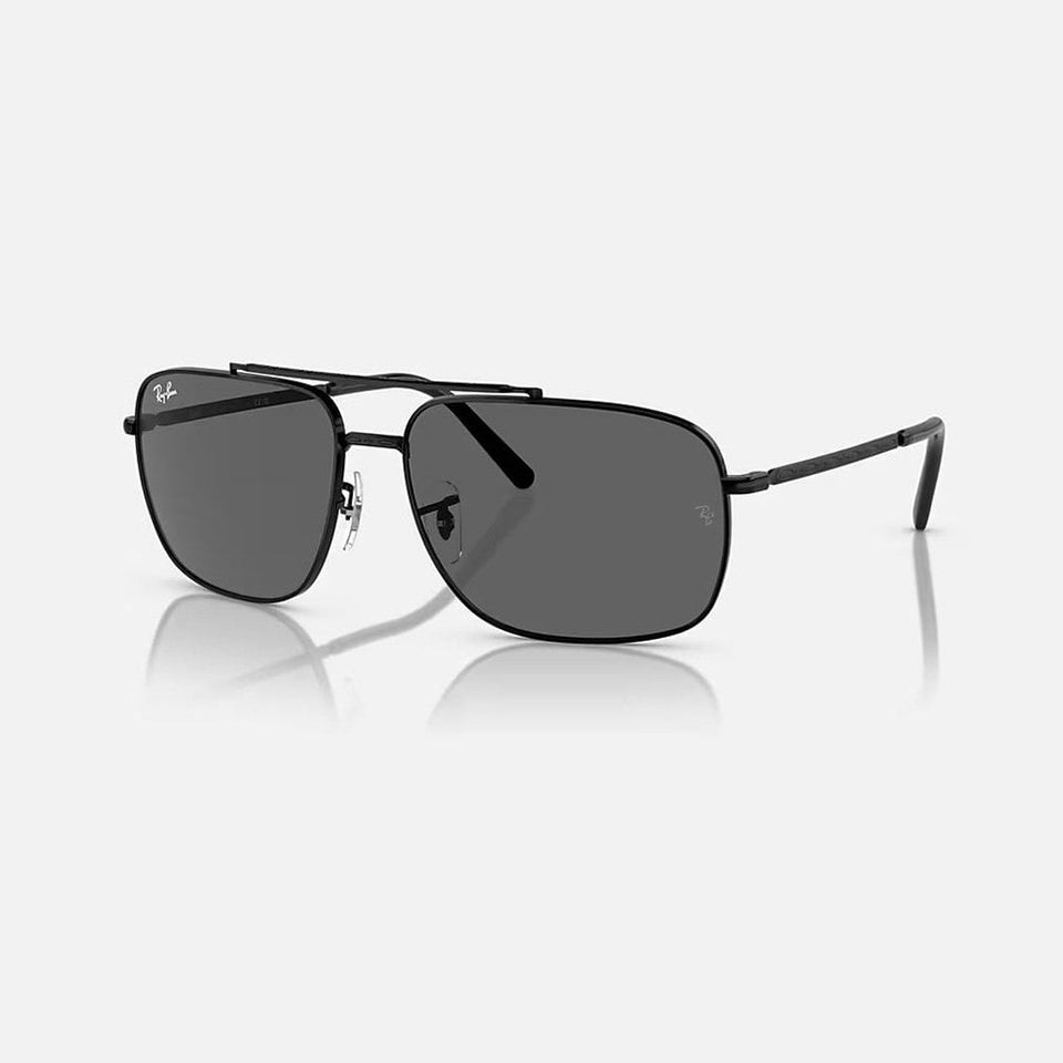 Ray-Ban RB3796 Polished Black With Classic Dark Grey Lenses