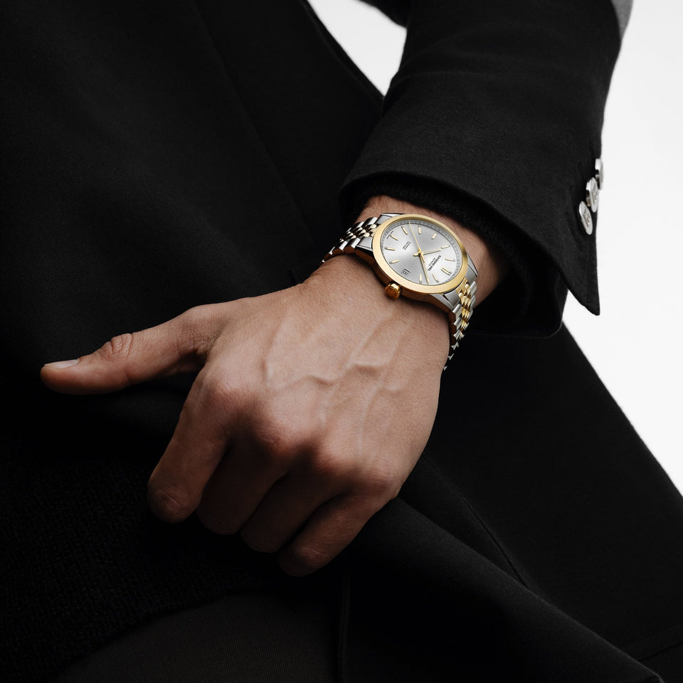 Raymond Weil Freelancer 40mm Champagne Dial Mens Two-Tone Automatic Watch
