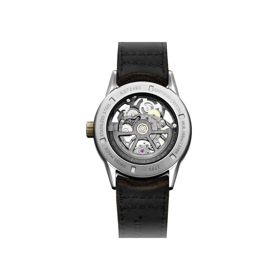 Raymond Weil Freelancer 42mm Skeleton Dial Bronze Bezel Men's Automatic Watch