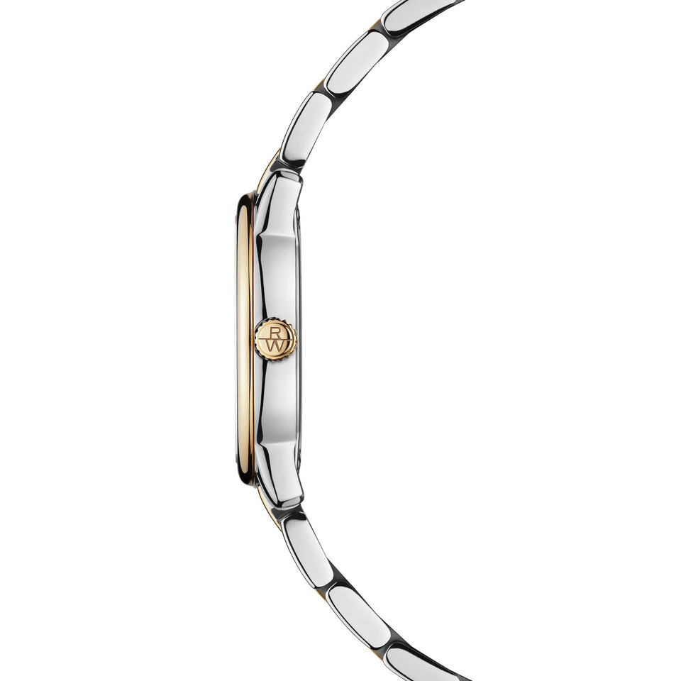 Raymond Weil Ladies Toccata Classic 24mm Diamond Set Mother of Pearl Two-Tone Watch
