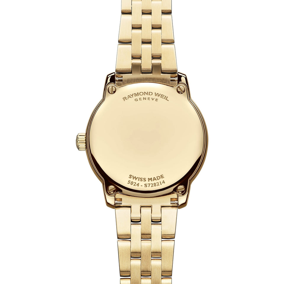 Raymond Weil Ladies Toccata Classic 24mm Diamond Set Mother of Pearl Watch