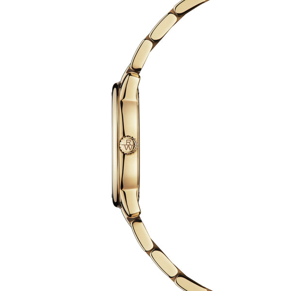 Raymond Weil Ladies Toccata Classic 24mm Gold Dial and Bracelet Watch