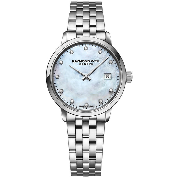 Raymond Weil Ladies Toccata Classic 29mm Mother of Pearl Diamond Set Watch