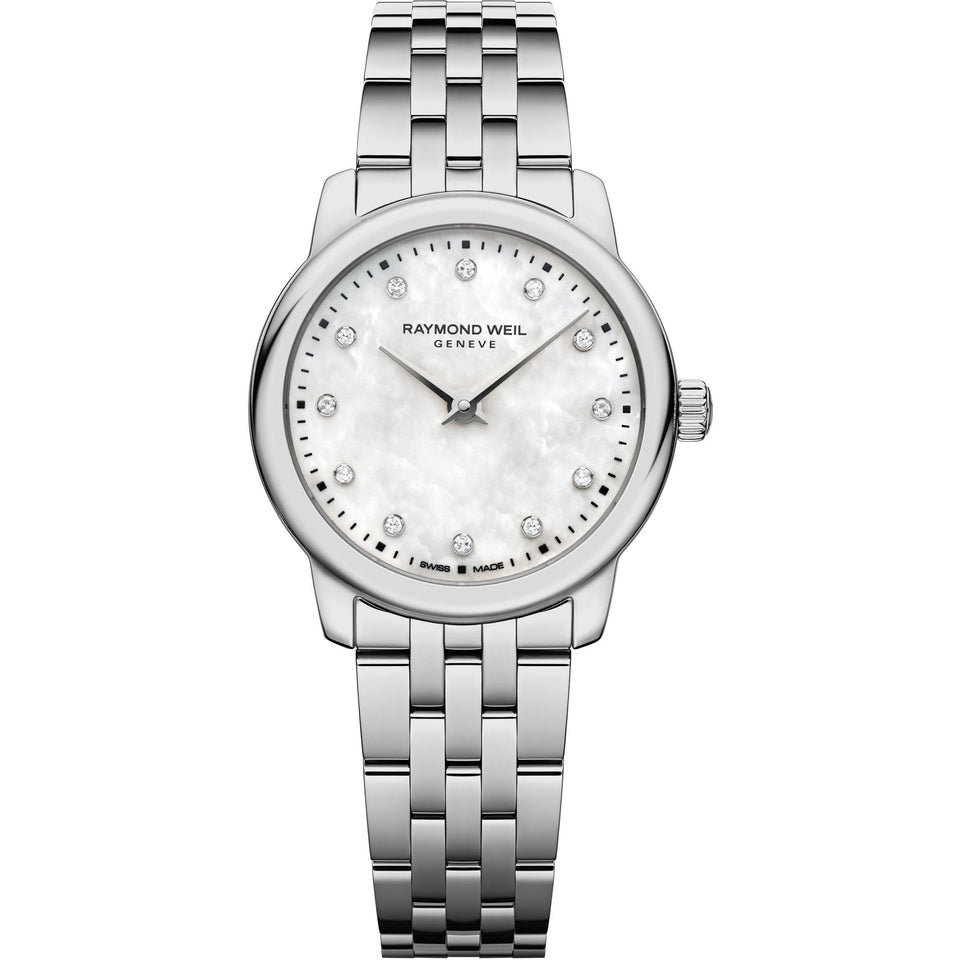Raymond Weil Ladies Toccata Classic Diamond Set 24mm Mother of Pearl Watch