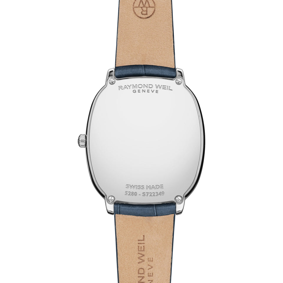 Raymond Weil Ladies Toccata Heritage 31mm Blue Dial and Strap Watch