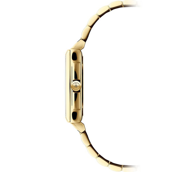 Raymond Weil Ladies Toccata Square Gold Tone 22mm Champagne Dial Watch