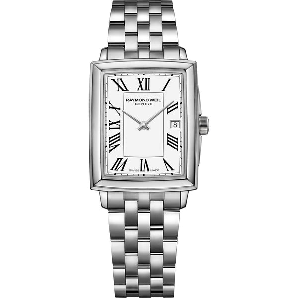 Raymond Weil Ladies Toccata Square White Dial 22mm Watch