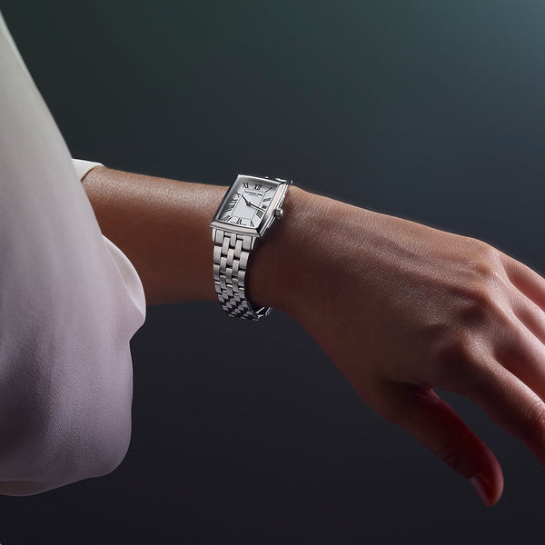 Raymond Weil Ladies Toccata Square White Dial 22mm Watch