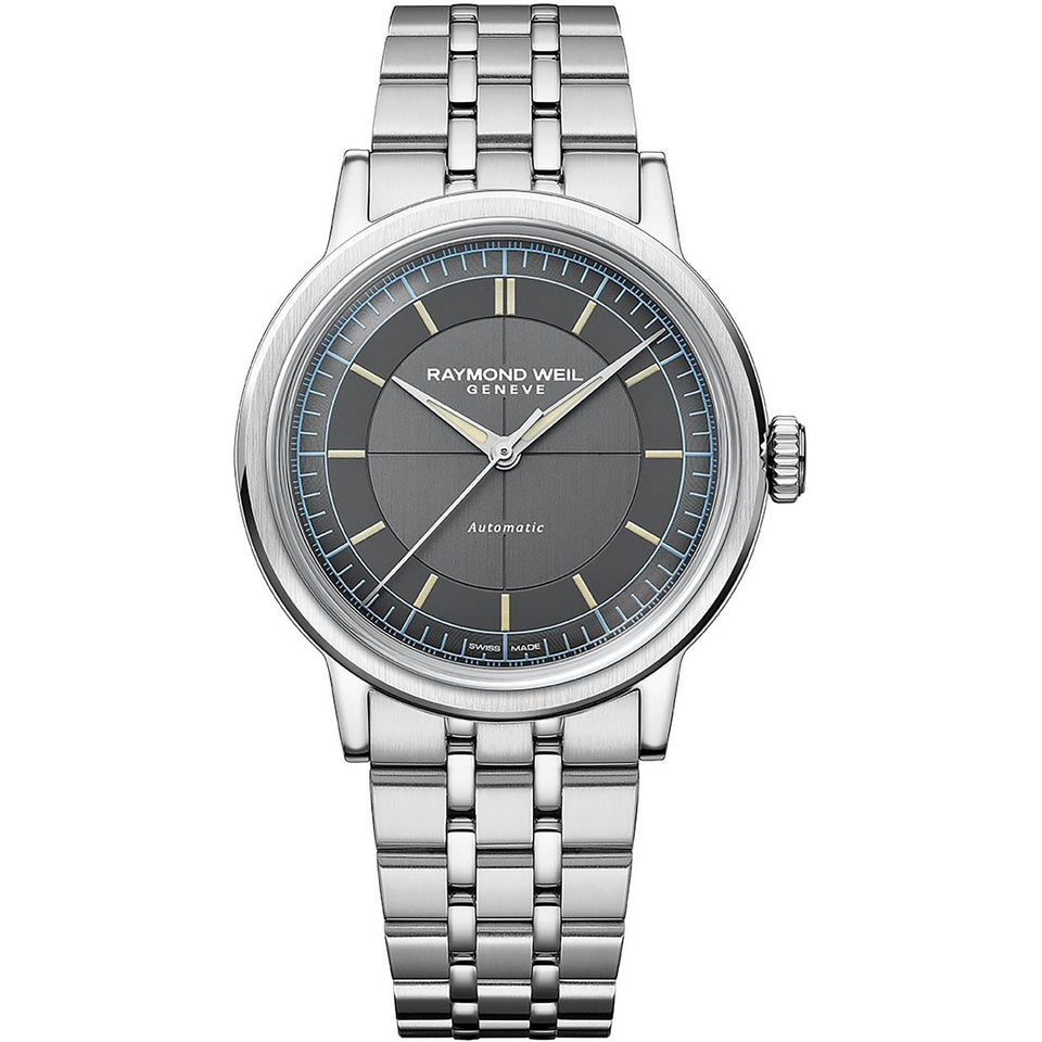 Raymond Weil Millesime 39mm Grey Dial Men's Automatic Watch
