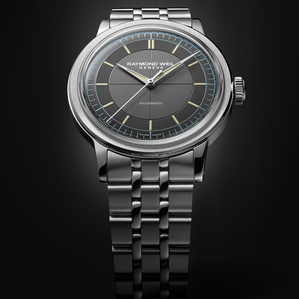 Raymond Weil Millesime 39mm Grey Dial Men's Automatic Watch