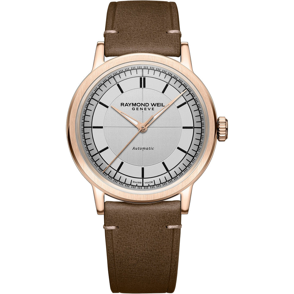 Raymond Weil Millesime 39mm Silver Dial Men's Automatic Watch