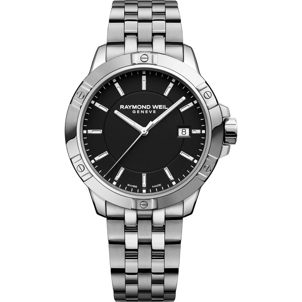 Raymond Weil Tango Men's 41mm Black Dial Watch