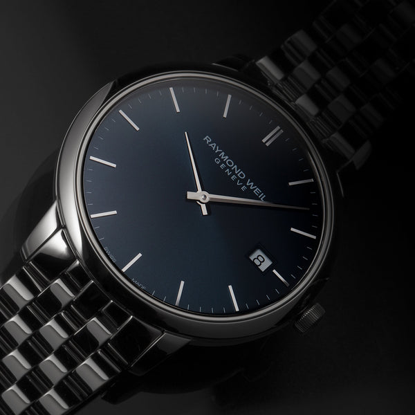 Raymond Weil Toccata Classic 40mm Blue Dial Men's Bracelet Watch