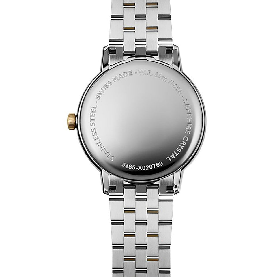 Raymond Weil Toccata Classic 40mm White Dial Two-Tone Men's Watch