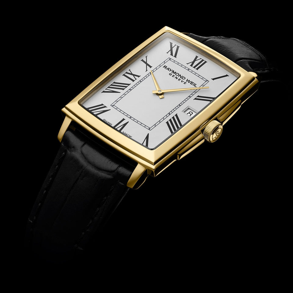 Raymond Weil Toccata Square 29mm White Dial  Men's Watch