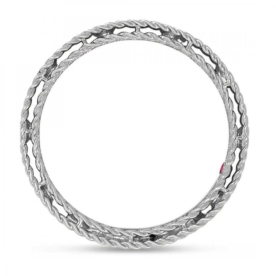Roberto Coin Princess 18ct White Gold & Diamond Ring