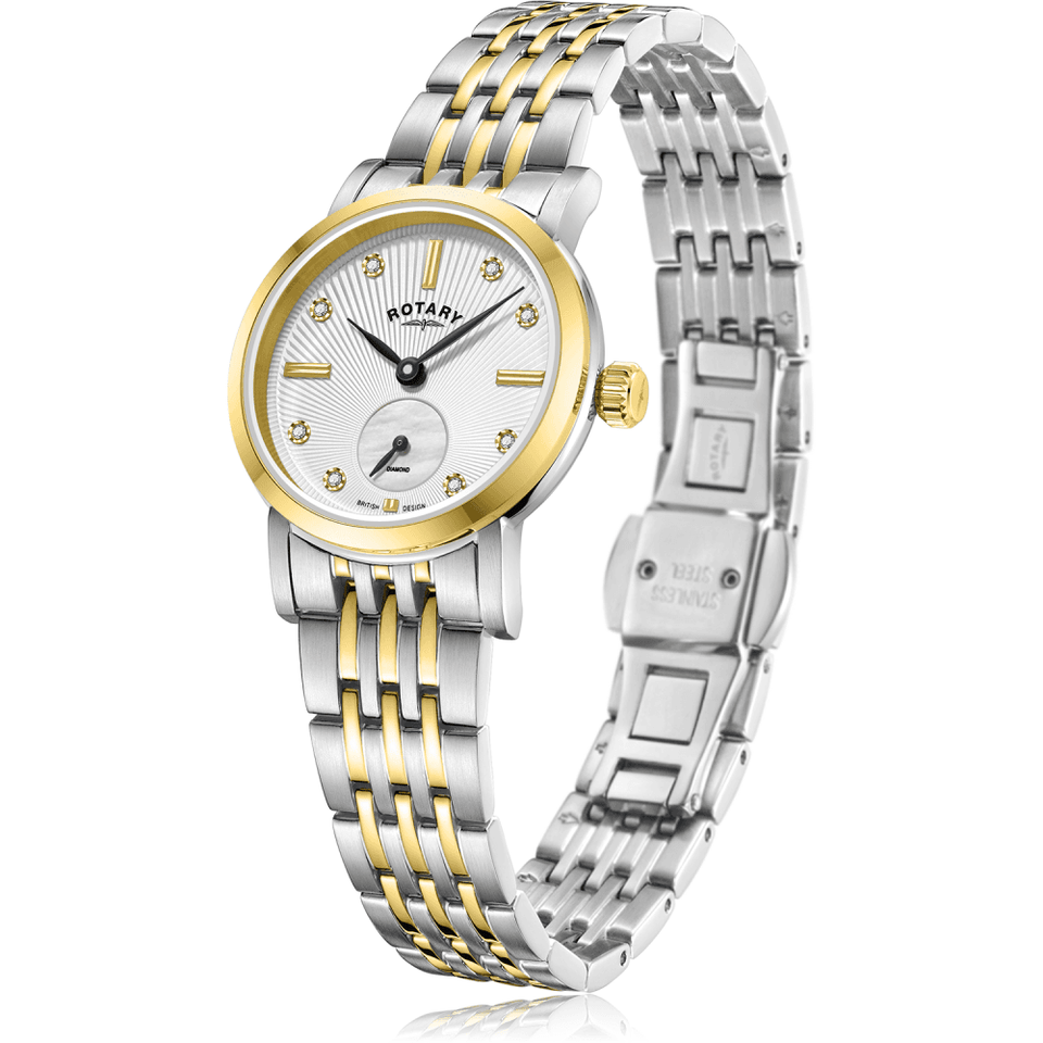 Rotary Ladies' Dress 27mm Silver Dial Quartz Watch
