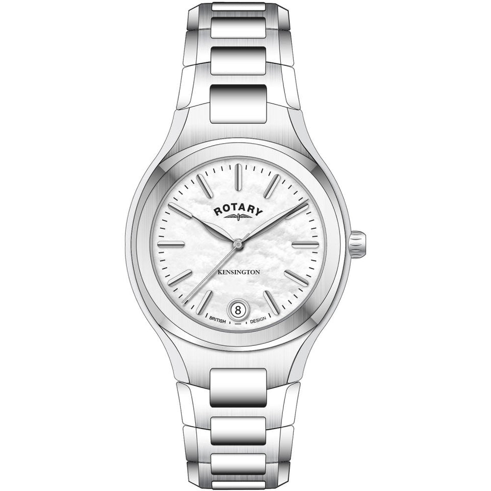 Rotary Ladies Kensington 32mm White Dial Watch