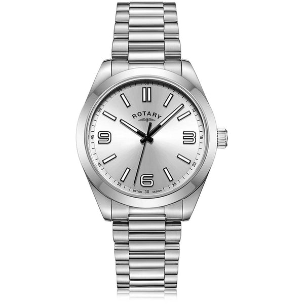 Rotary Men's Sport 40mm Silver Dial Watch