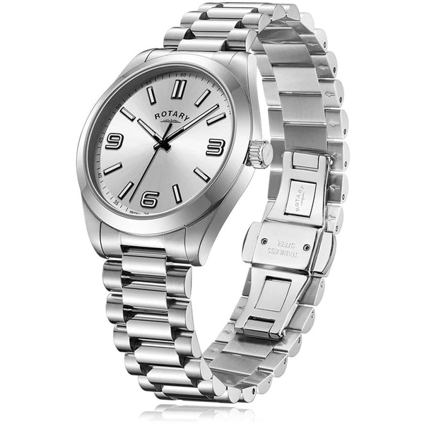 Rotary Men's Sport 40mm Silver Dial Watch
