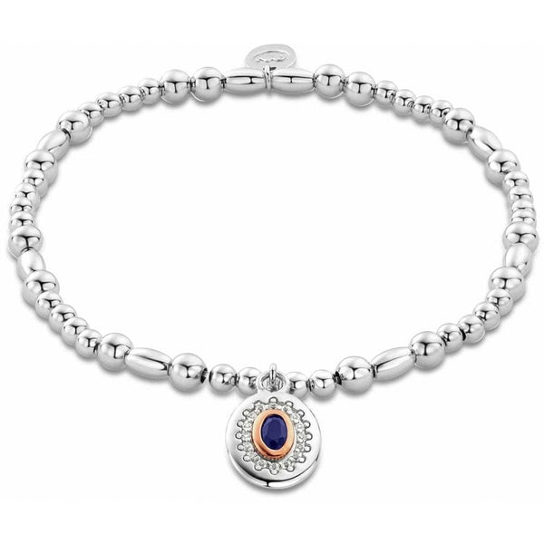 Clogau Royal Clogau Silver Diana Affinity Bracelet with Sapphire