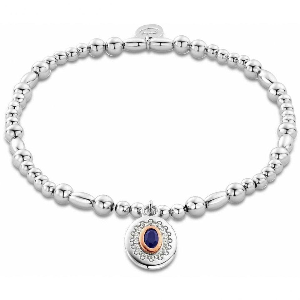 Clogau Royal Clogau Silver Diana Affinity Bracelet with Sapphire