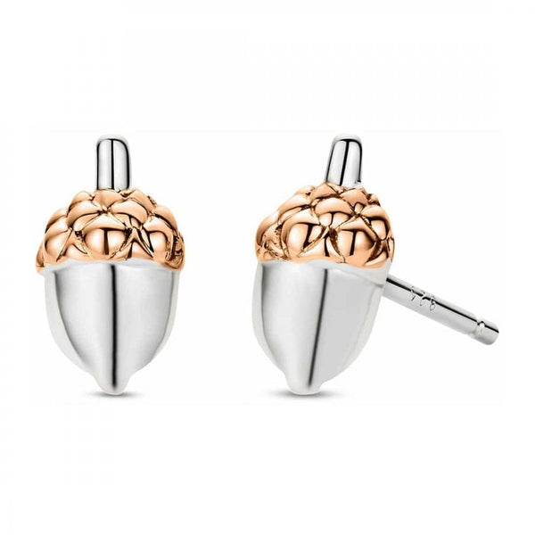 Clogau Royal Clogau® Sterling Silver Oak Leaf Stud Earrings