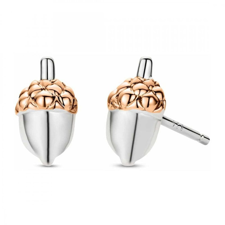 Clogau Royal Clogau® Sterling Silver Oak Leaf Stud Earrings