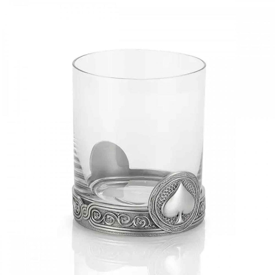 Royal Selangor Spades Whisky Tumbler