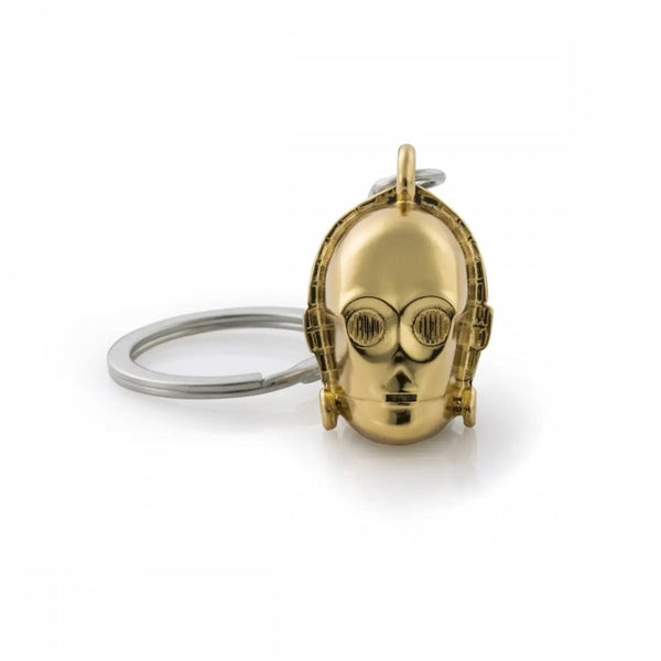Royal Selangor Star Wars C-3PO Gilt Pewter Keychain