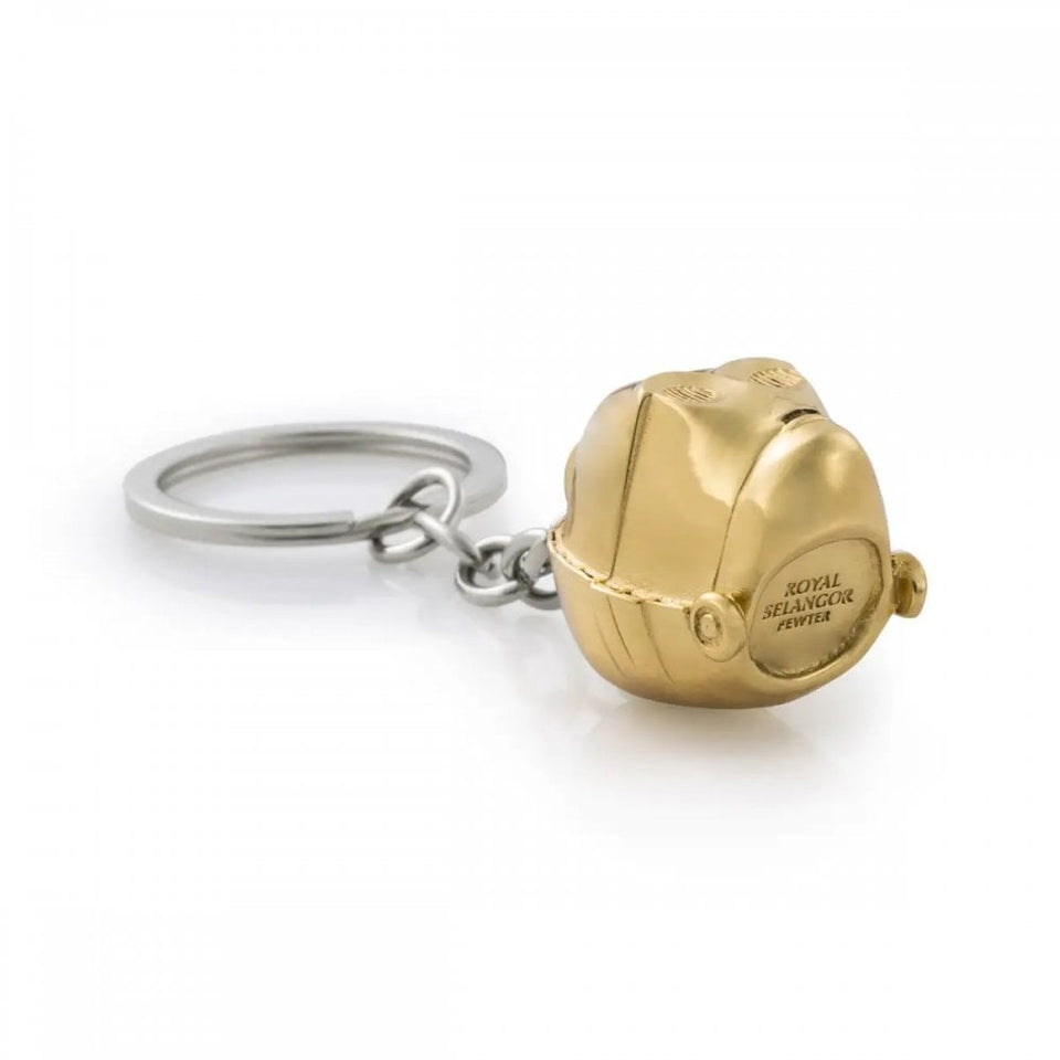 Royal Selangor Star Wars C-3PO Gilt Pewter Keychain